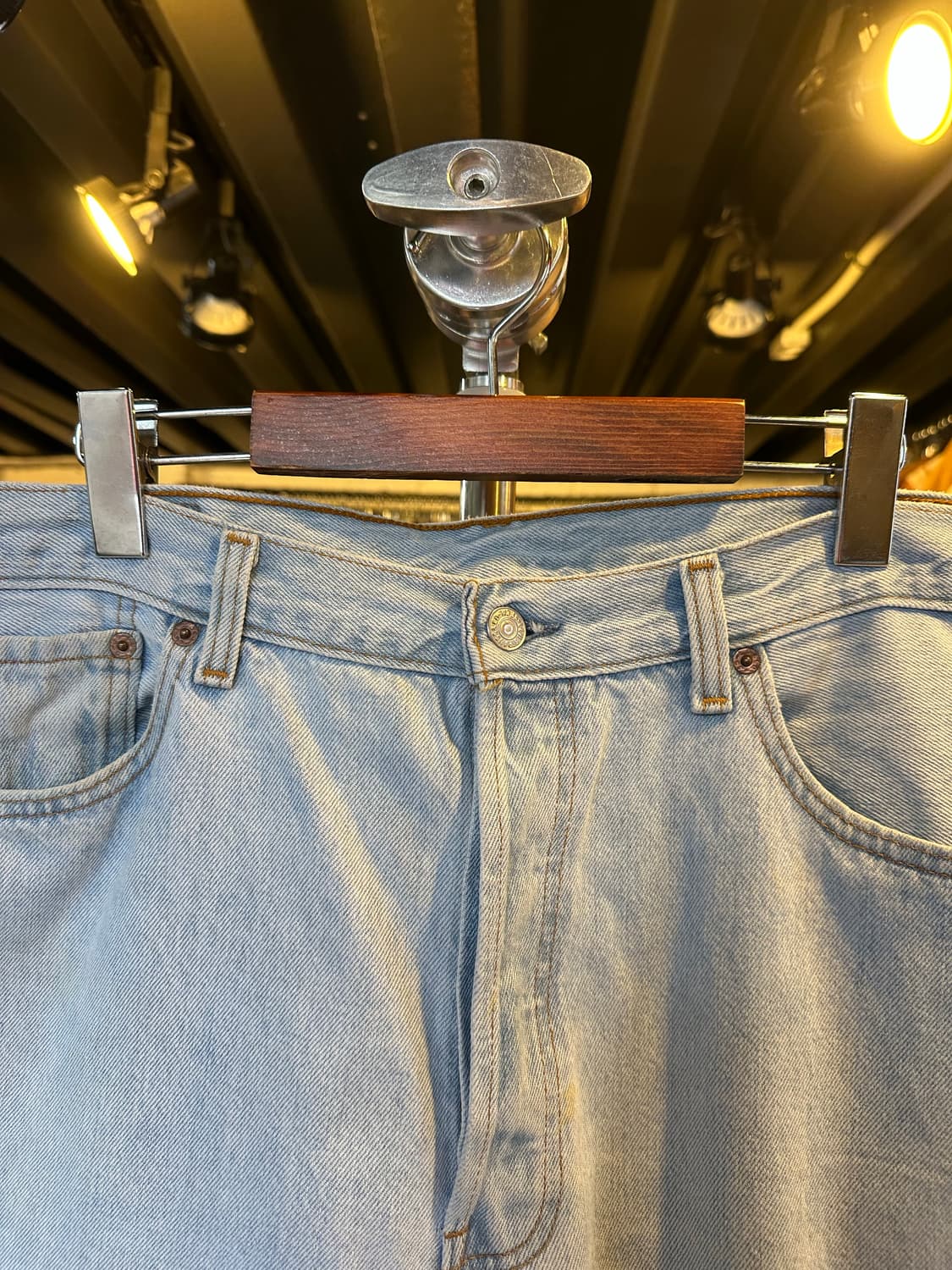 90s 리바이스501 데님 팬츠 36x32 made in usa 상품이미지3