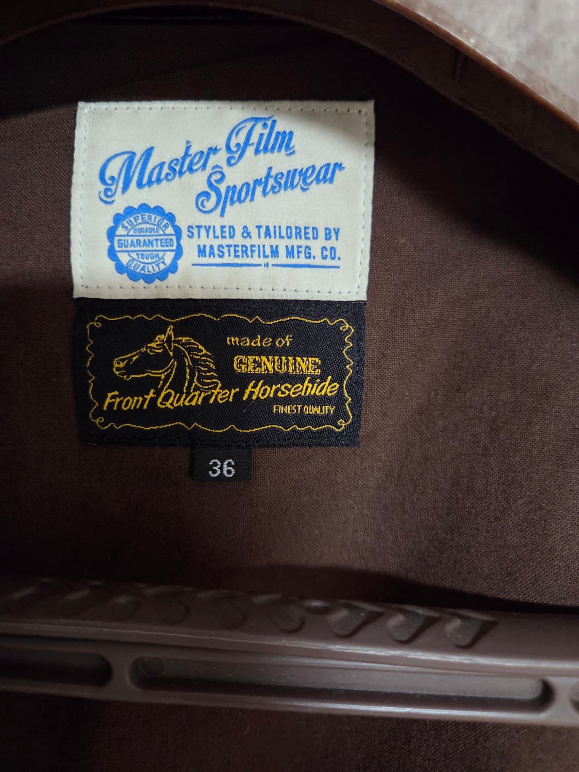 마스터필름 홀스하이드 스포츠 자켓 36 상품이미지3