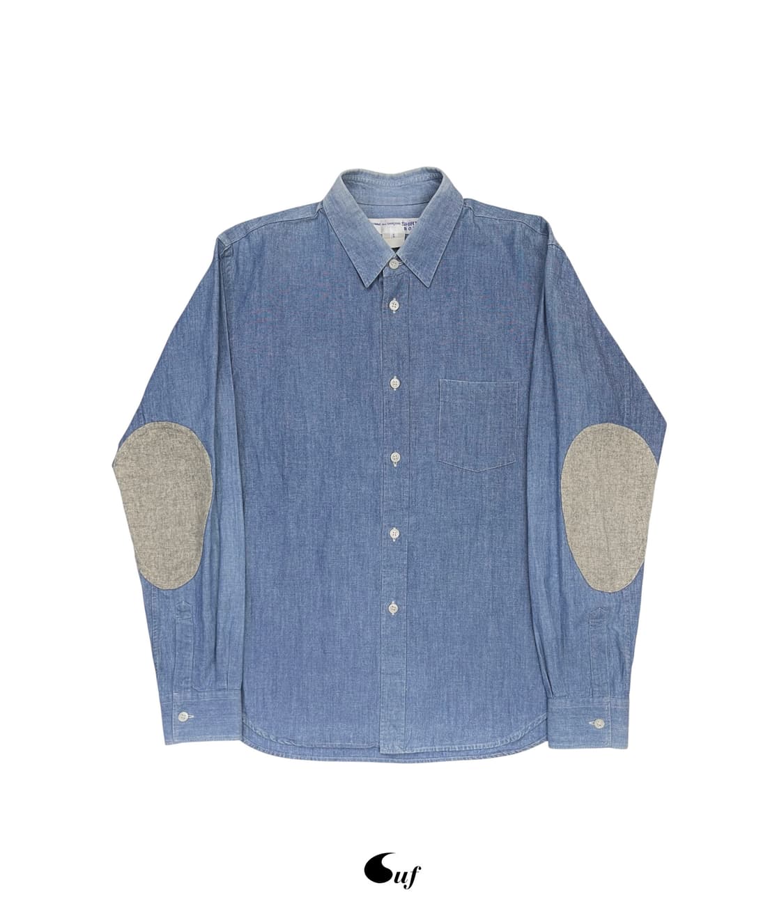 elbow patch chambray shirt 상품이미지1