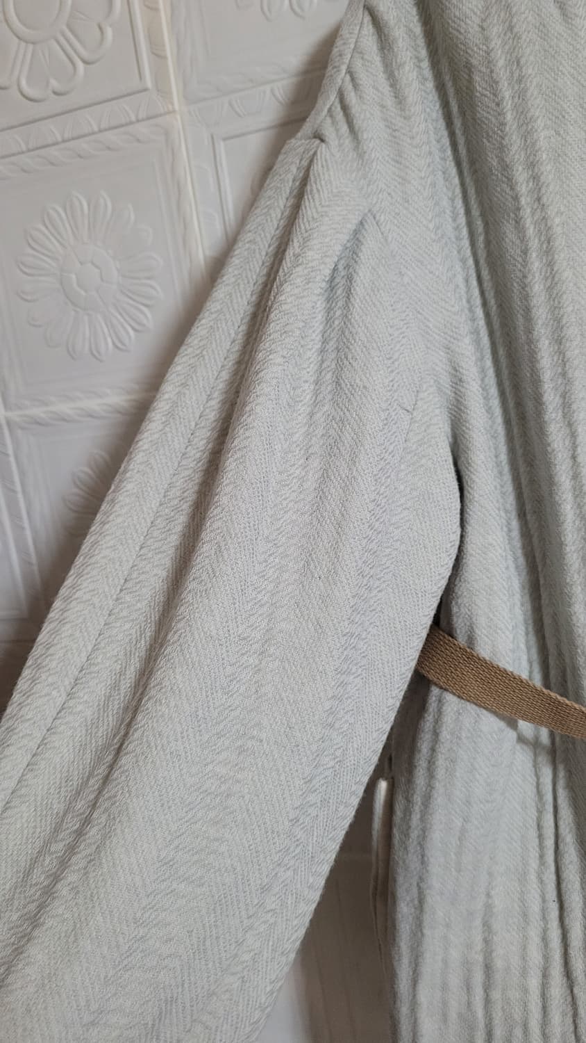 (새옷) 지컷 벨티드 자켓  상품이미지4