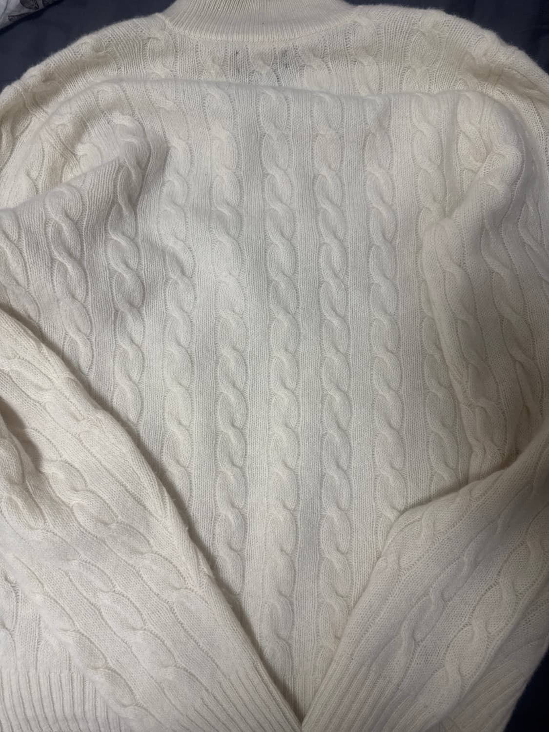 폴로 반집업 니트 상품이미지3