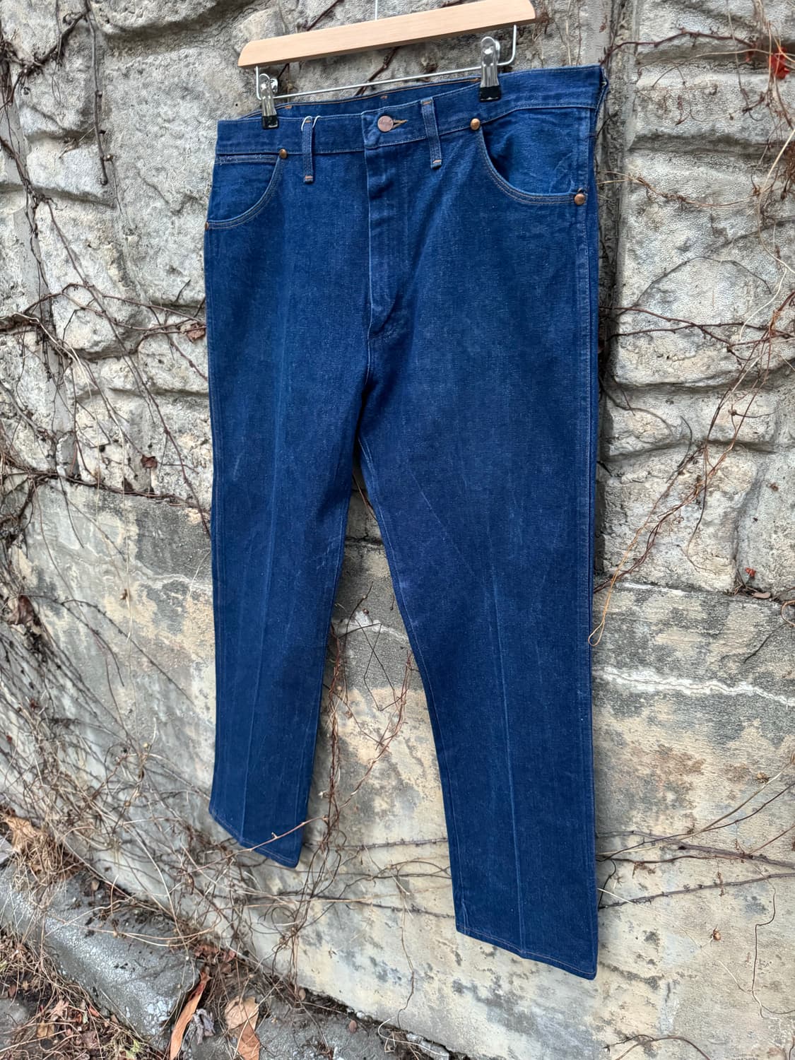 90s 랭글러 usa 빈티지 13mwz 카우보이컷 웨스턴 데님 팬츠 상품이미지3