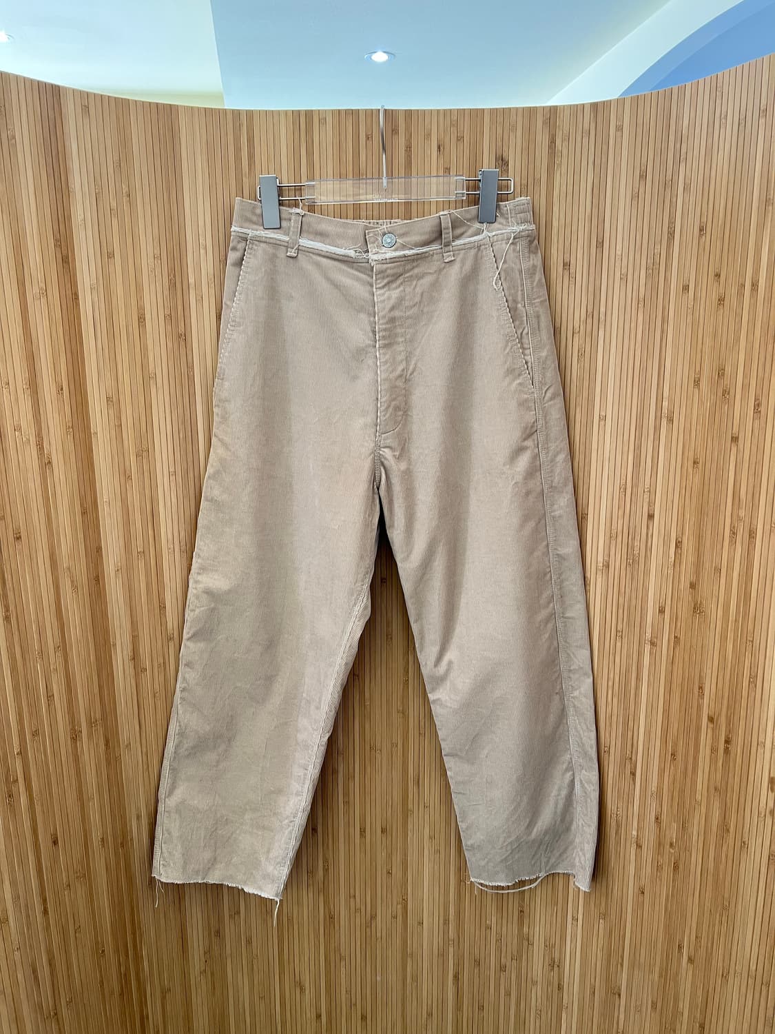 카미엘포트젠스 코듀로이 바지 S 30사이즈 판매 상품이미지1