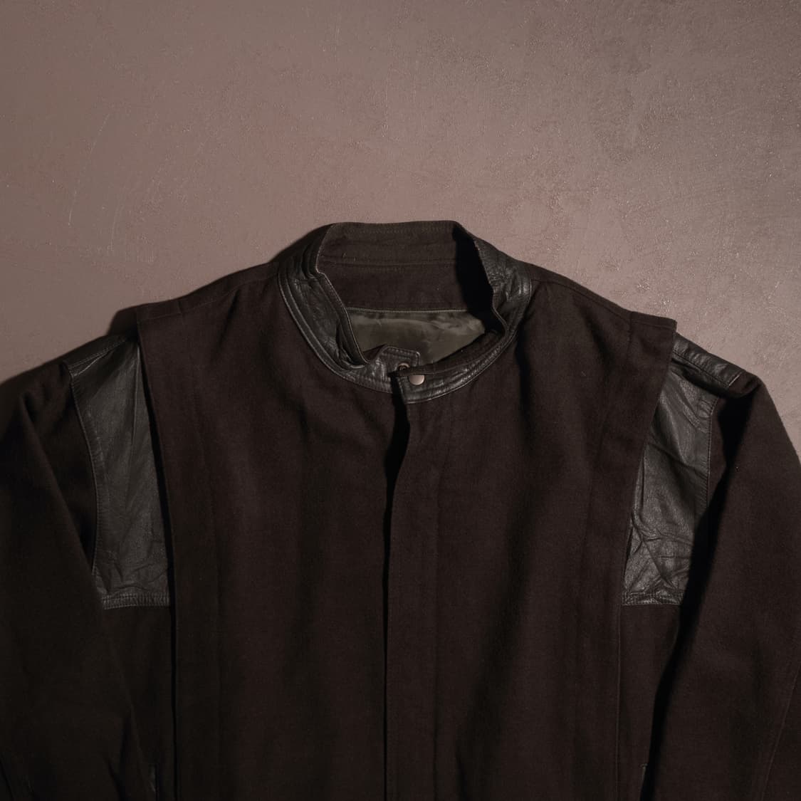 일본빈티지 울 블루종 자켓 상품이미지3