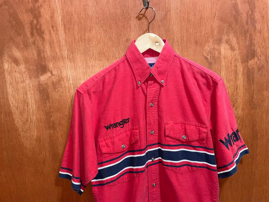 (S) Wrangler 랭글러 웨스턴 반팔 셔츠 상품이미지2