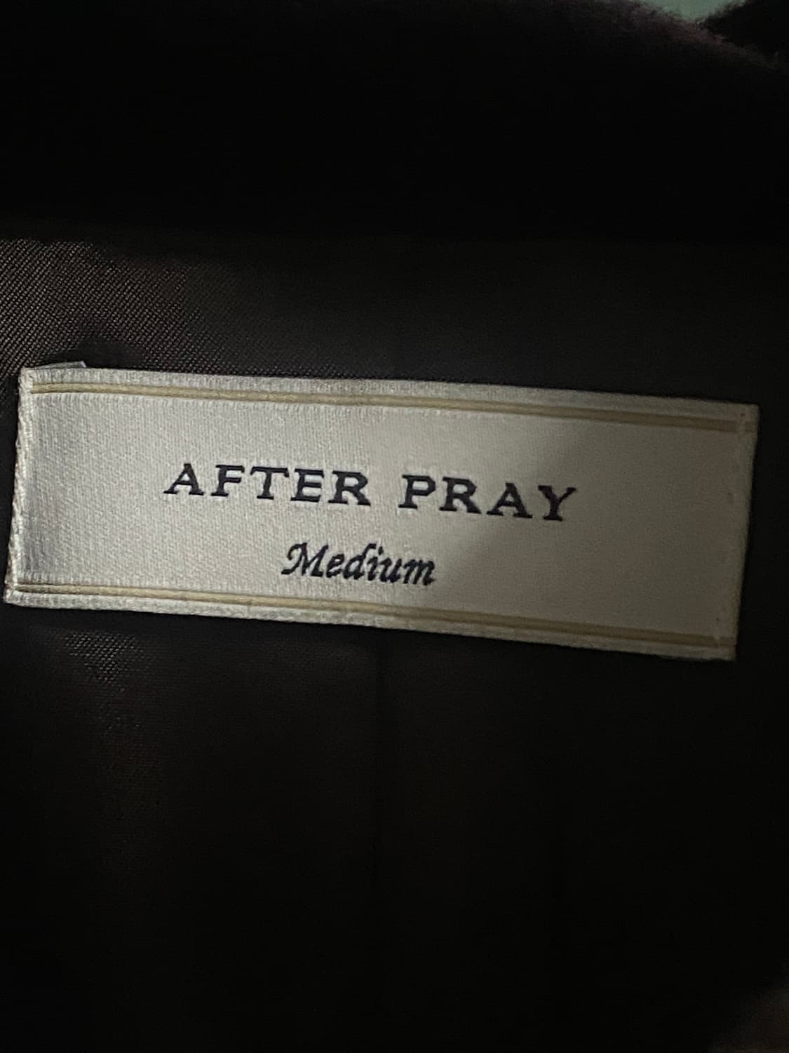 애프터프레이 세이건 더플 코트 브라운 m 상품이미지5