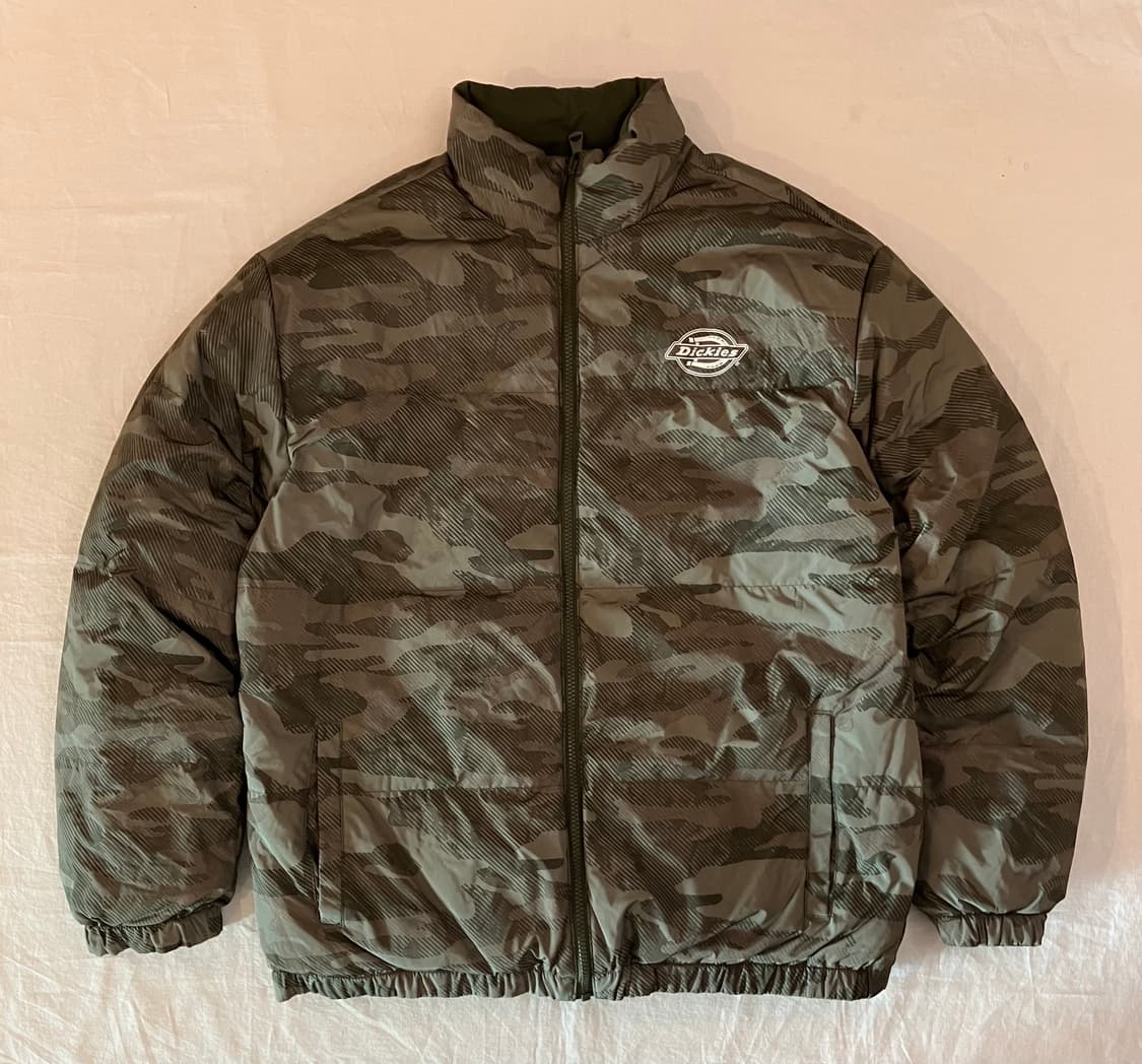 대장급 디키즈 카모 리버시블 다운 패딩 상품이미지1