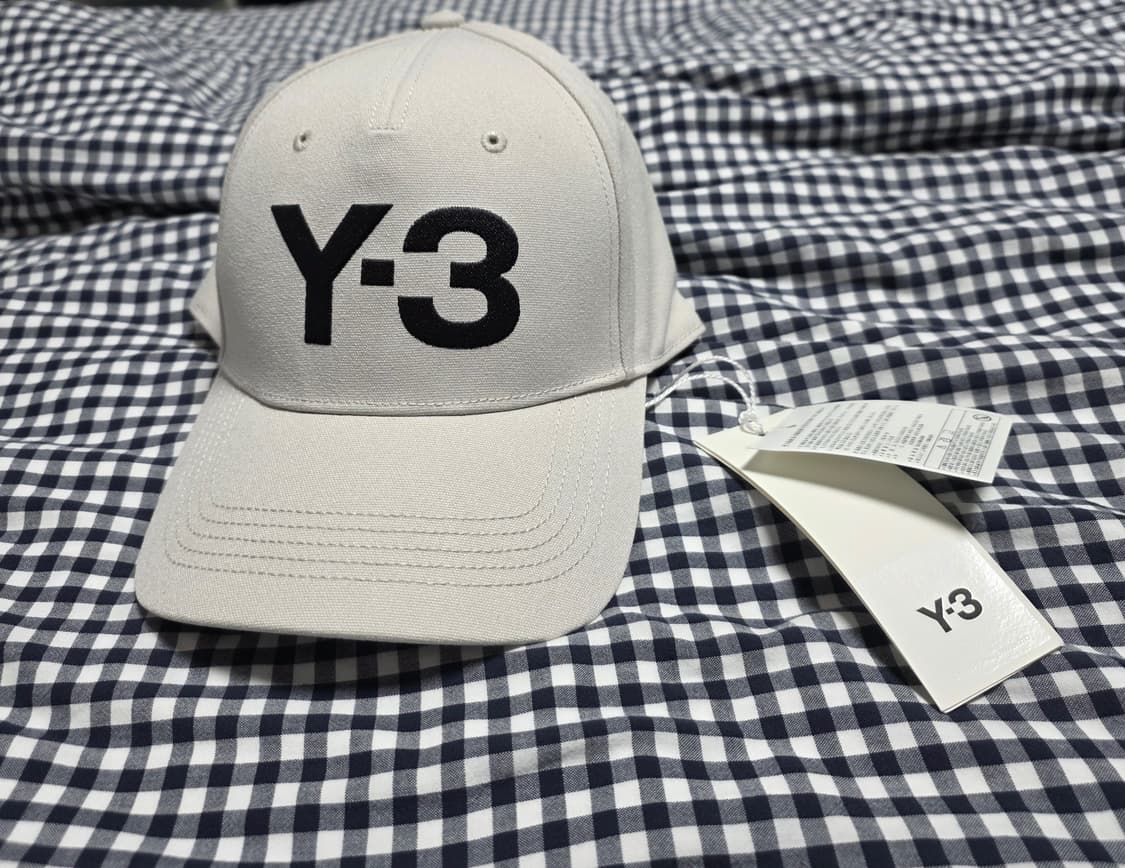 (새상품) Y-3 로고캡 Talc 상품이미지1