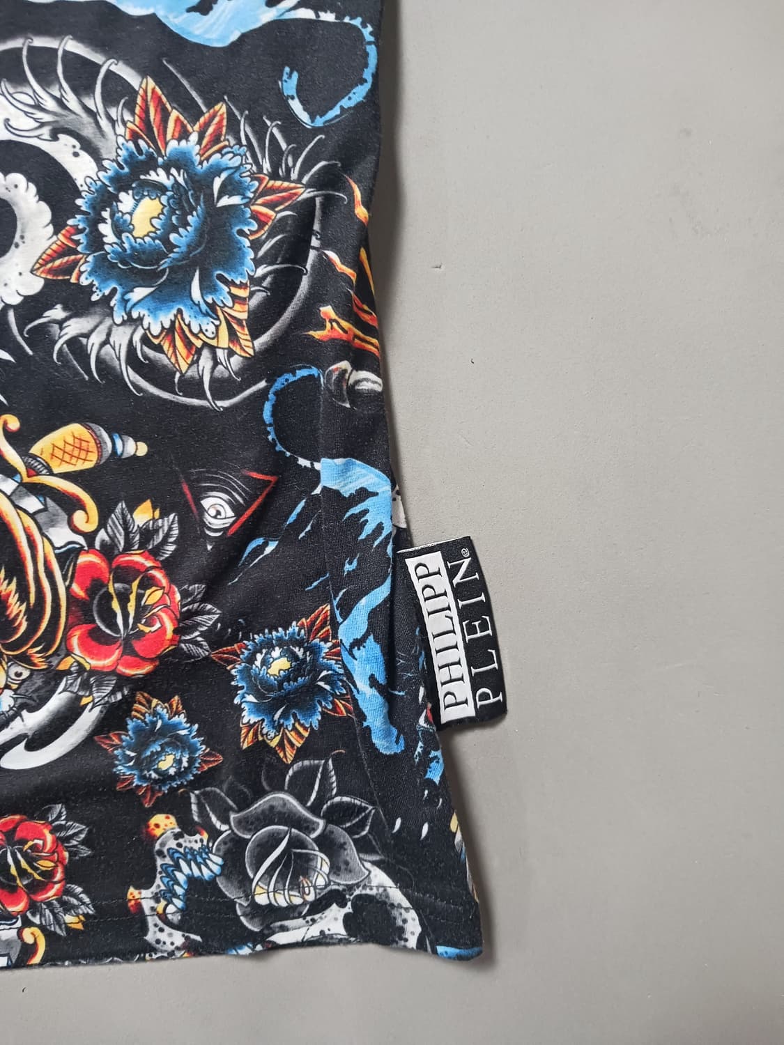 [M] 필립플레인 그래픽 프린팅 반팔 폴로티 상품이미지4