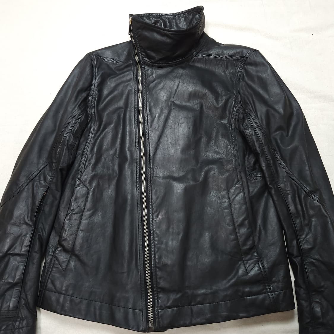 [52] 13FW 릭오웬스 바우하우스 송아지 가죽자켓 상품이미지4