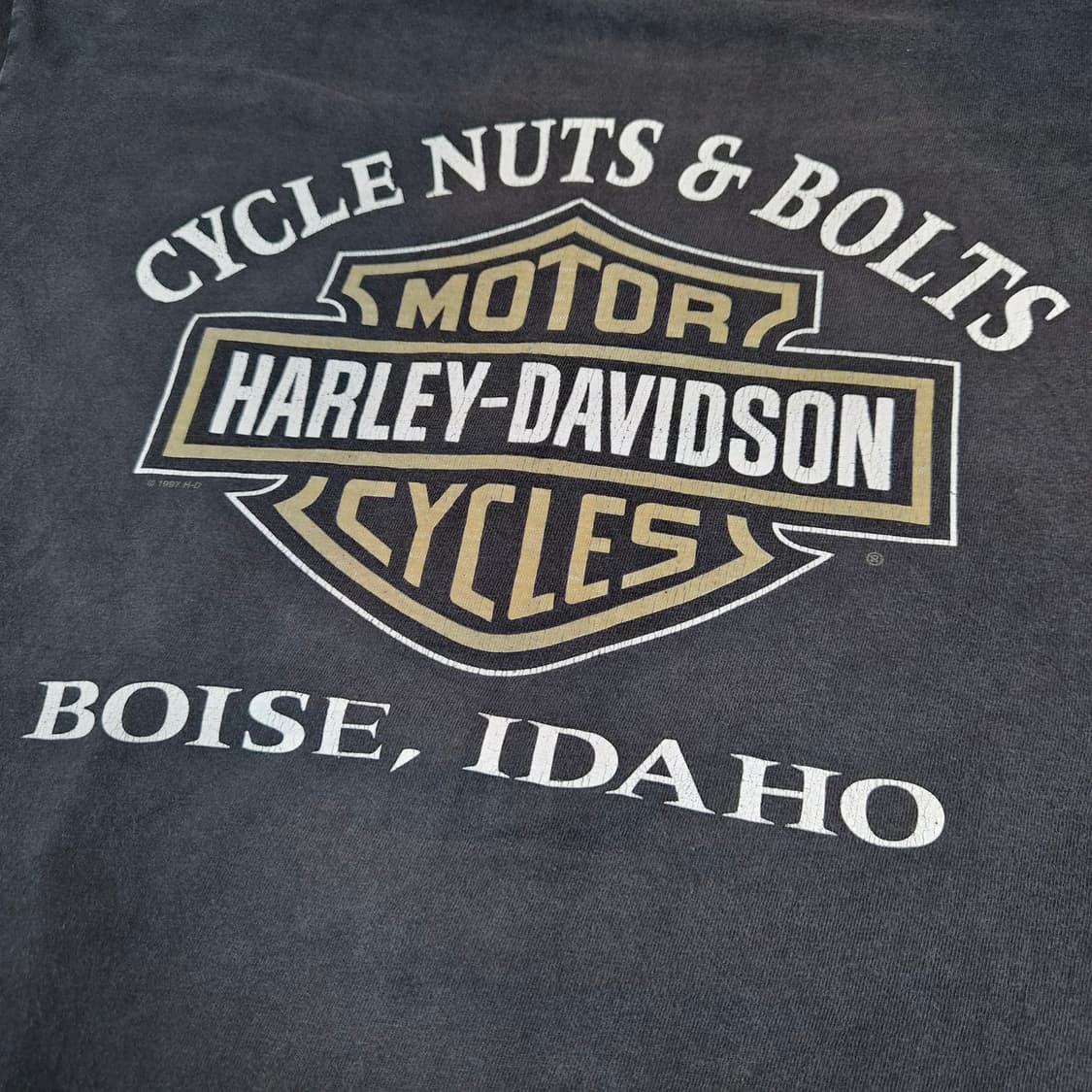 90s Harley Davidson Boise, Idaho 반팔티 상품이미지6