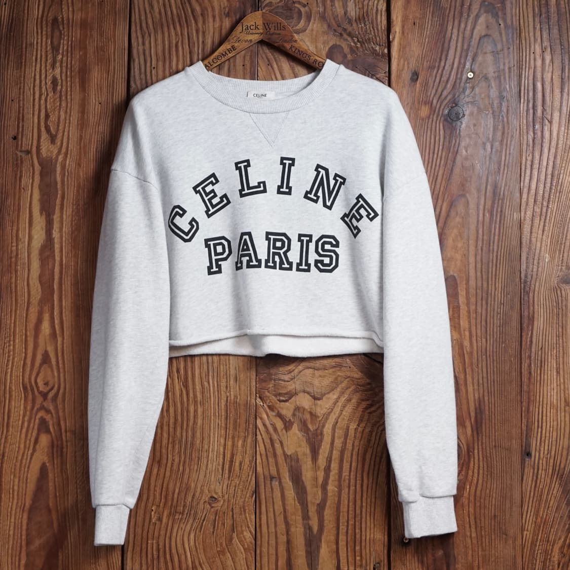 셀린느 바시티 로고 크롭 스웻셔츠 상품이미지3