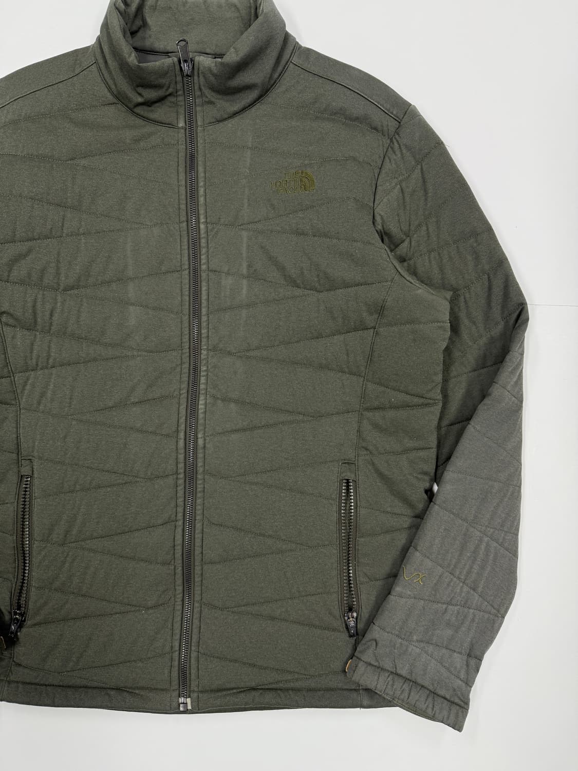 노스페이스 카키 경량패딩 상품이미지2