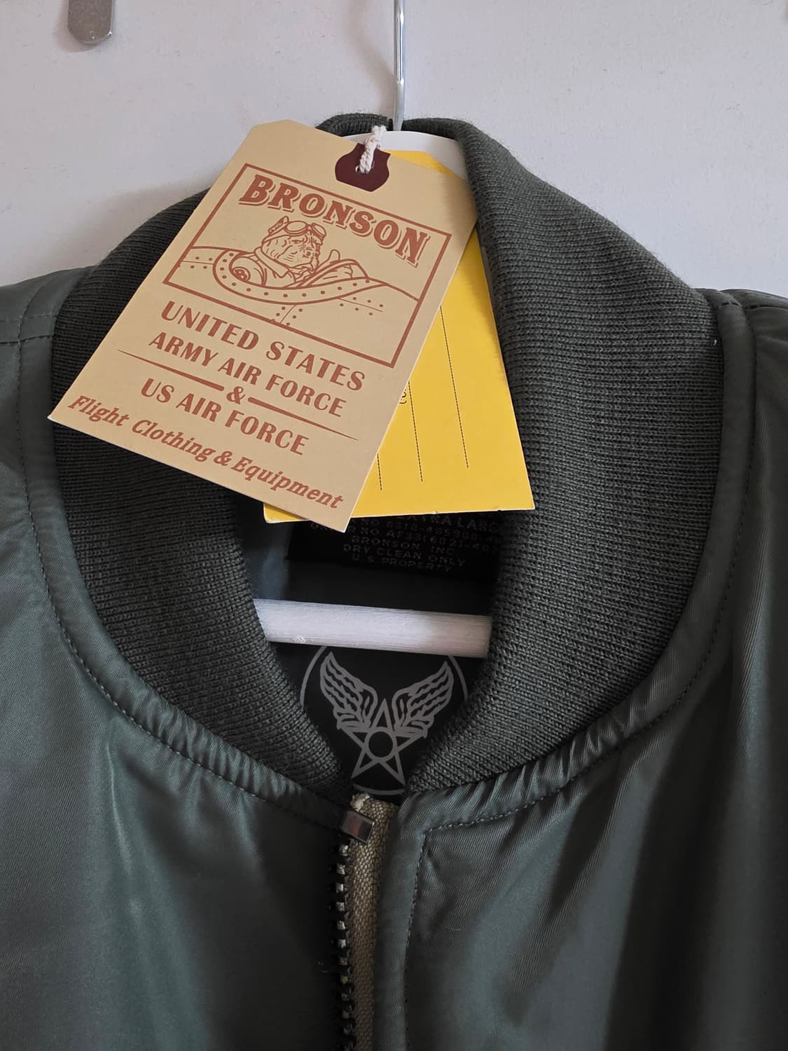 브론슨 ma-1 한국판 XL판매합니다 상품이미지4