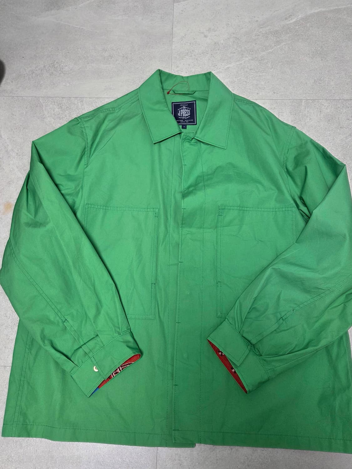 제이프레스 오리지널스(J.PRESS ORIGINALS) 벤틸 코튼 자켓 상품이미지1