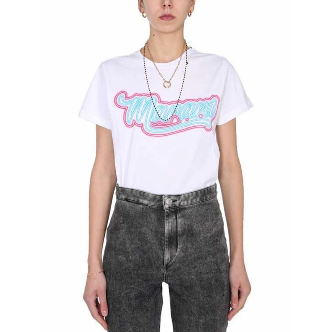 이자벨마랑 네온 로고 티셔츠 상품이미지1