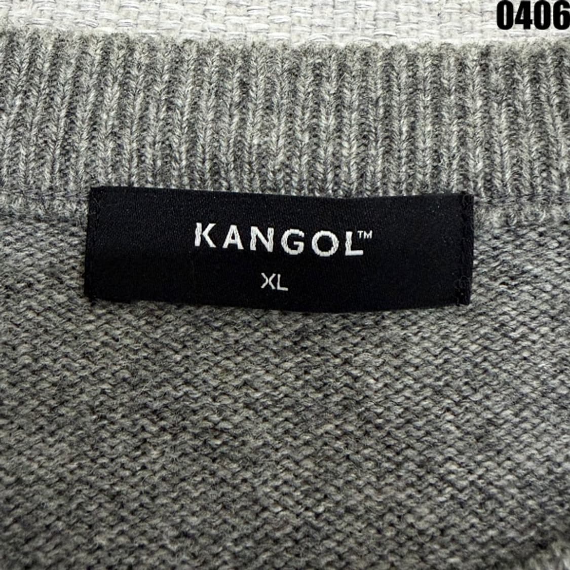 KANGOL 캉골 니트 스웨터 XL 0406 상품이미지4