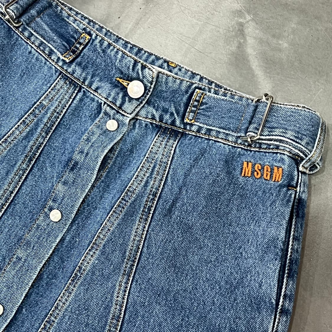 MSGM 버튼 데님 스커트 y18113 상품이미지4