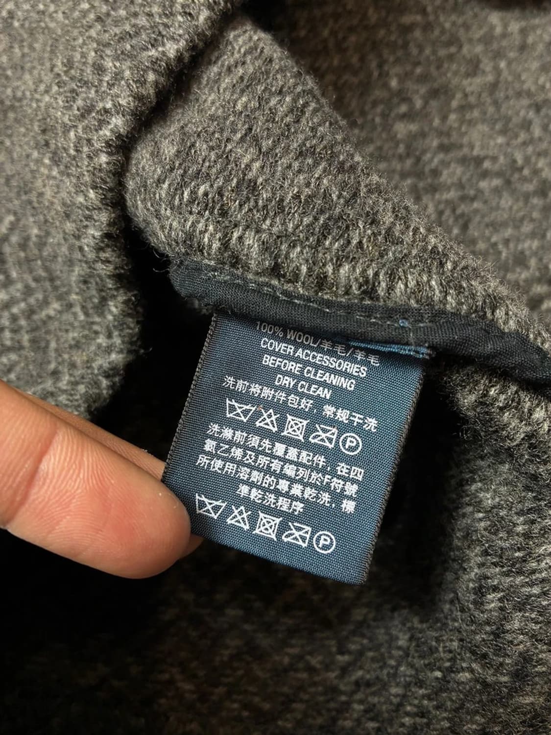 폴로 랄프로렌 솔리드 헤링본 울 니트 베스트 PN8112 상품이미지6