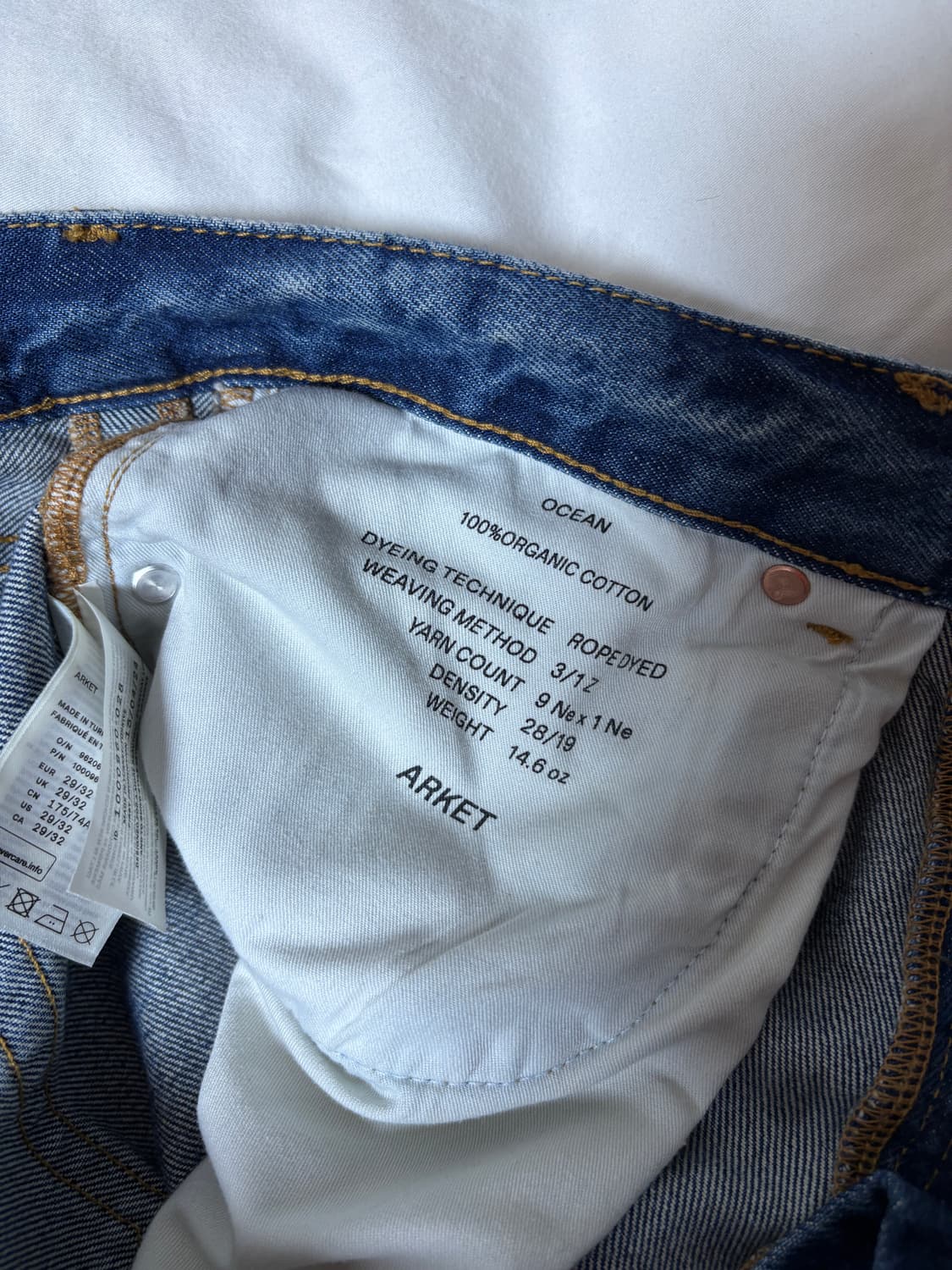 [29] 아르켓 오션 루즈 스트레이트 진 상품이미지5