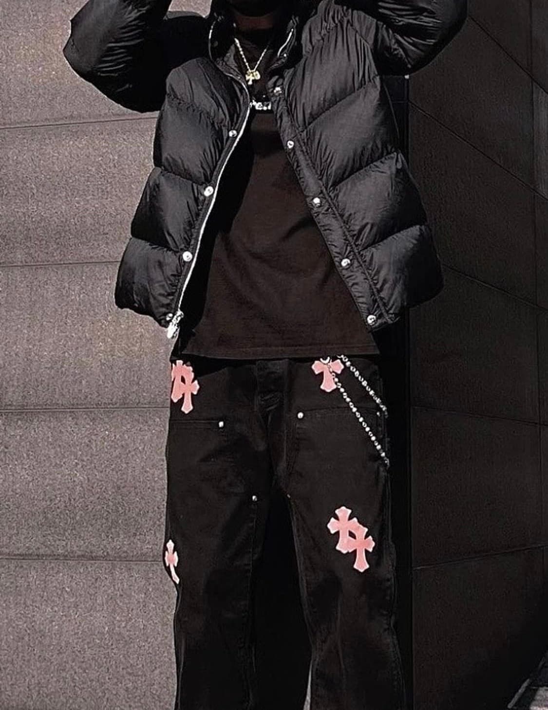 크롬하츠 스티프 V2 블랙 패딩  상품이미지1