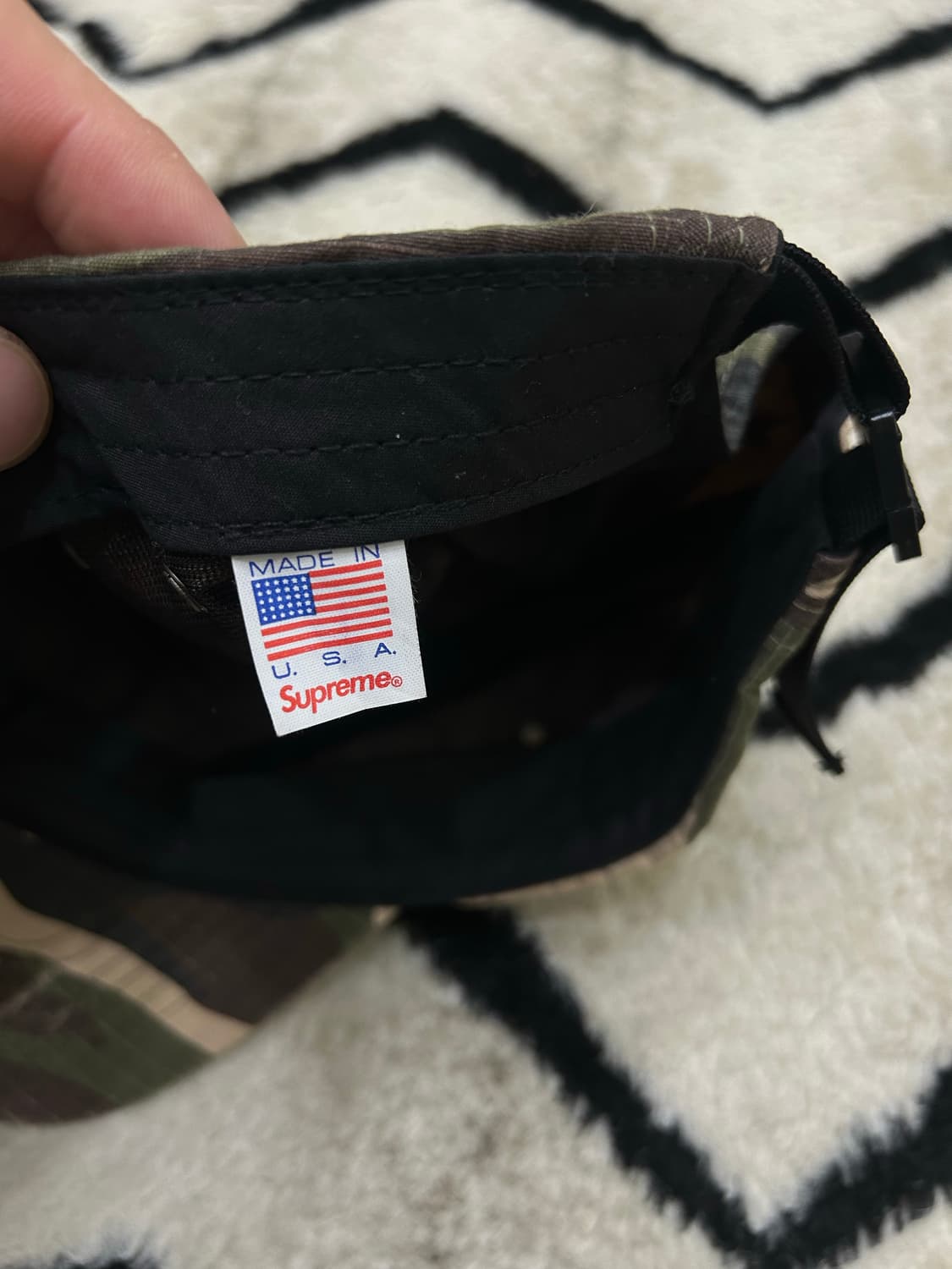 슈프림 카모플라쥬 캠프캡 상품이미지5