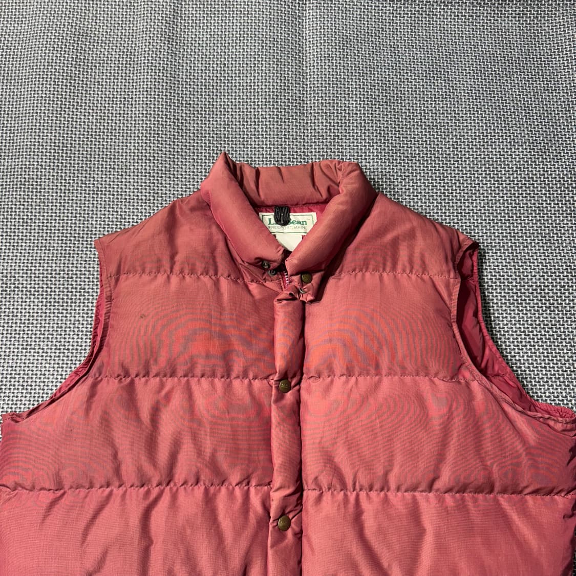 80s 엘엘빈 다운 베스트 버건디 ( 110/OLD-8273 ) 상품이미지2