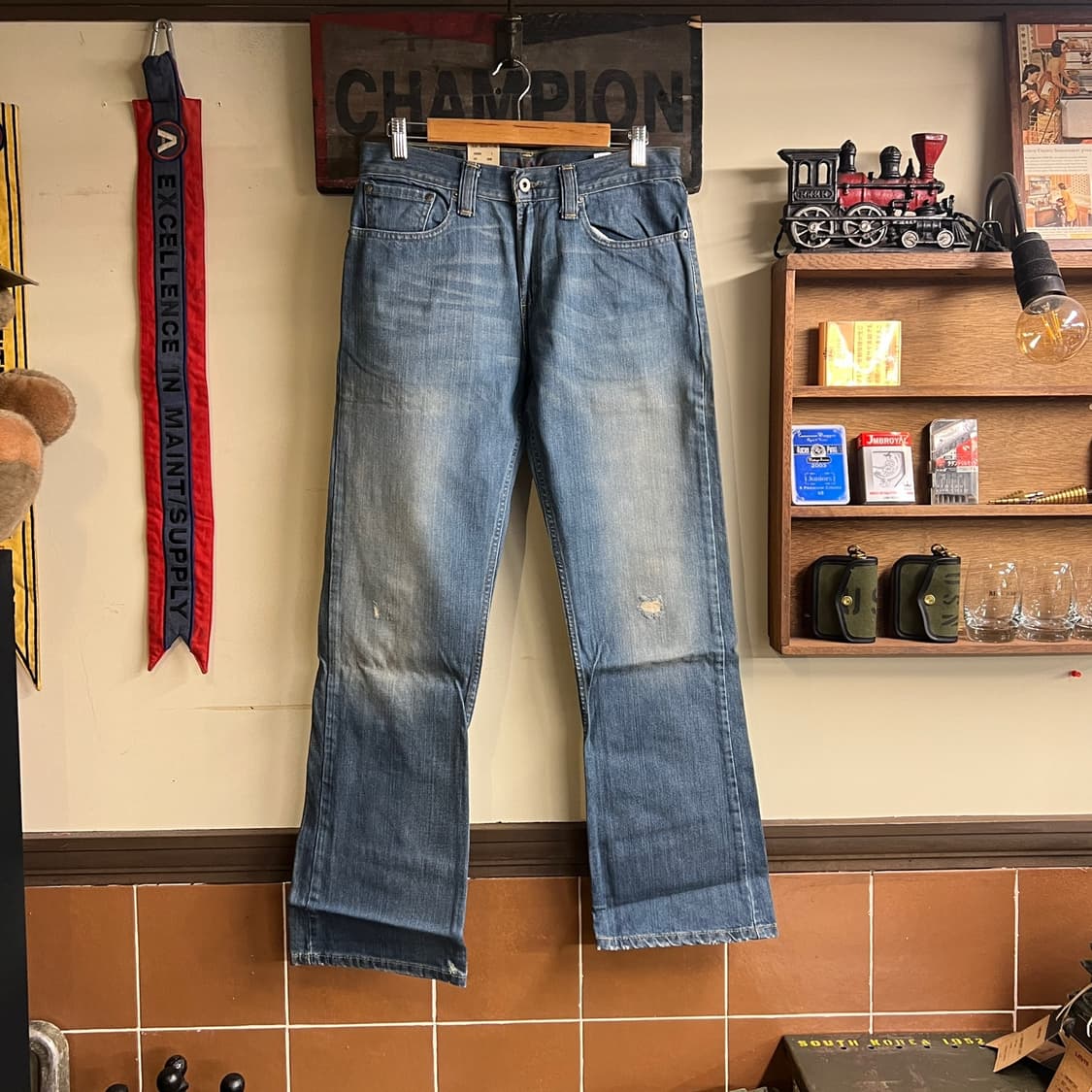 00's 리바이스 527 부츠컷 32 Size Mexico 데드스탁 상품이미지1