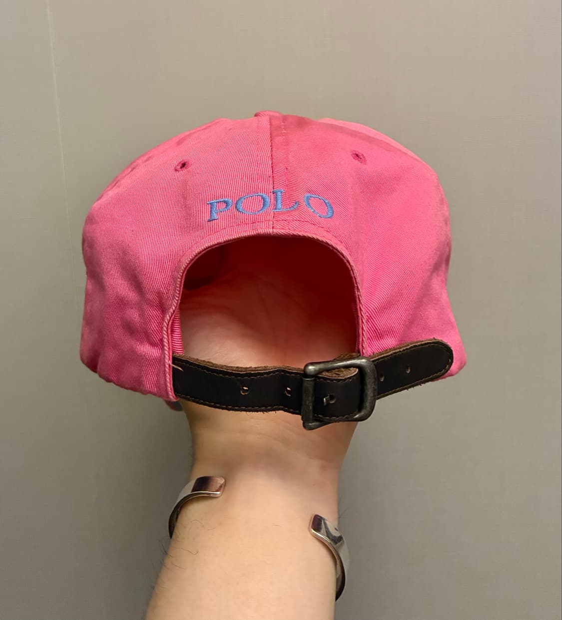 (F)폴로랄프로렌 베이스볼 핑크 볼캡 모자 폴로모자 폴로볼캡 상품이미지5