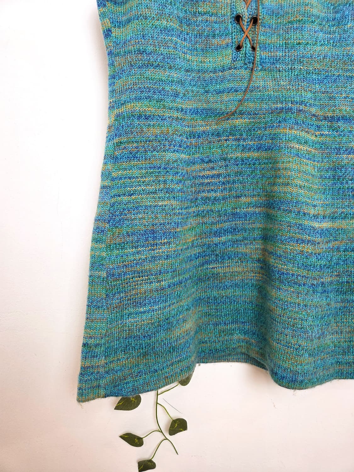 그라데이션 컬러 니트 원피스 상품이미지3