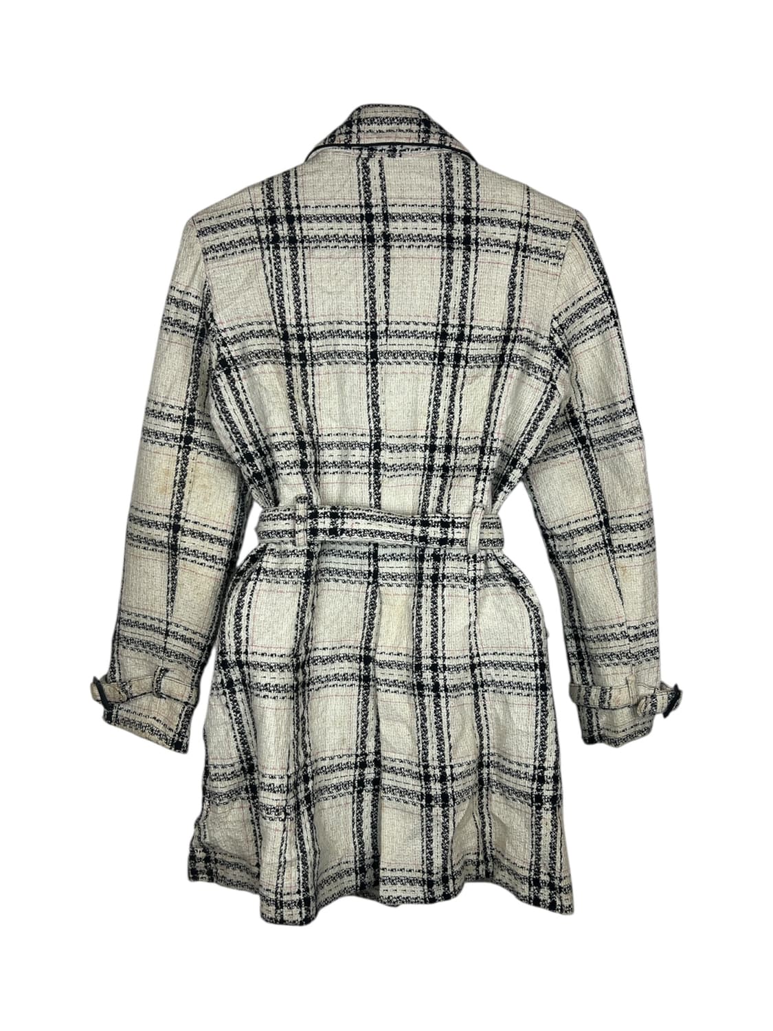 JPN 체크 트위드 코트 SIZE 11AR 상품이미지2