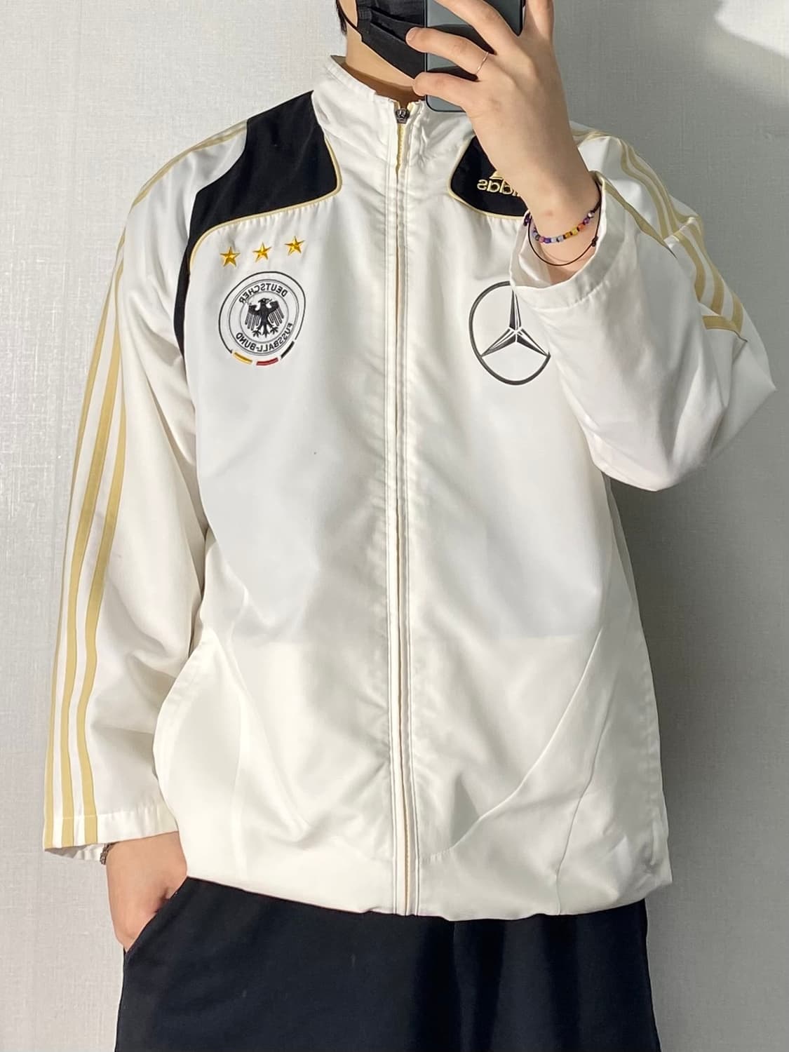 [105] ADIDAS 아디다스 독일 벤츠 마킹 윈드자켓 상품이미지10