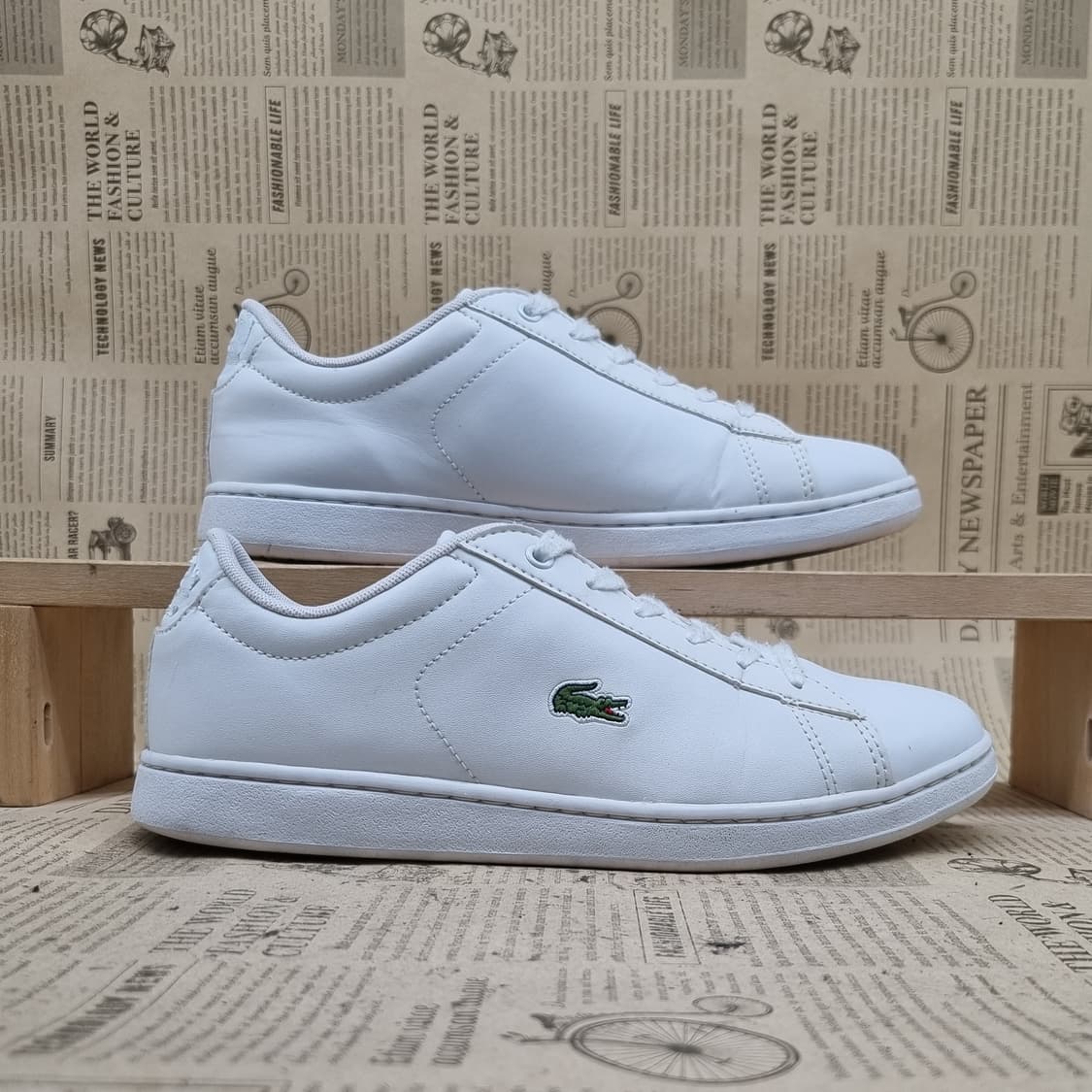 라코스테 카나비에보 여성스니커즈240 상품이미지1