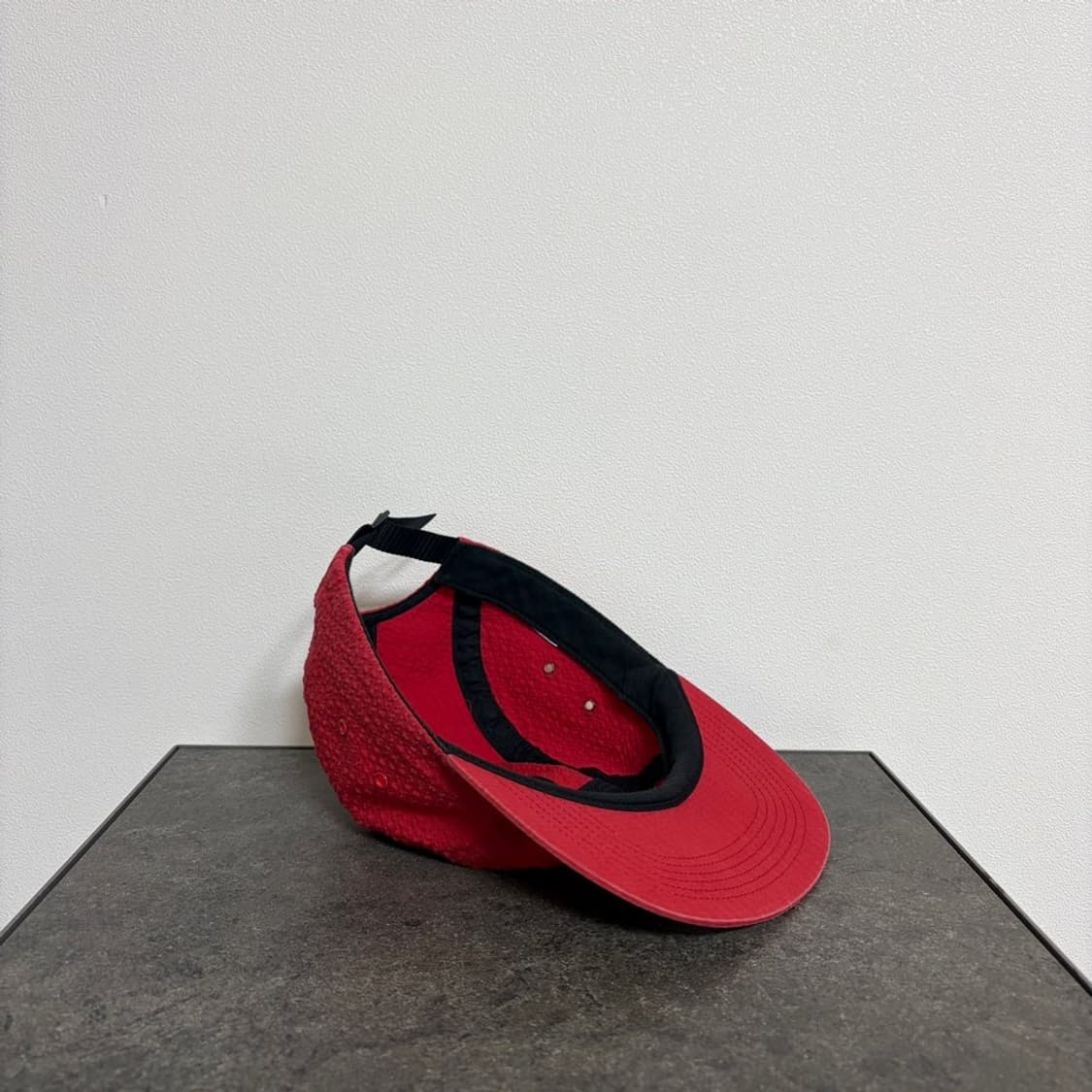 (OS) 슈프림 박스로고 캠프캡 모자 시어서커 워시드 레드 상품이미지7