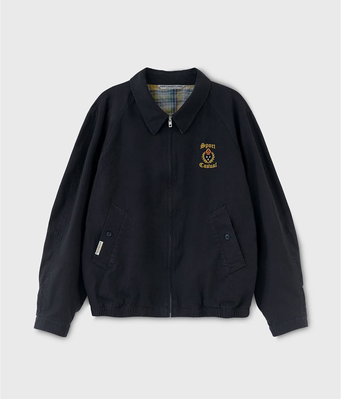 새상품) 헤리티지플로스 25ss 네이비 블루종 M 상품이미지1