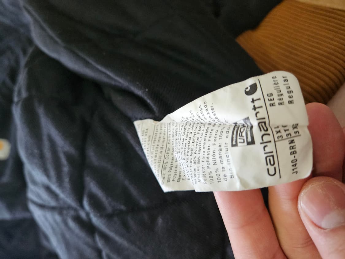 칼하트 액티브자켓  j140 브라운 3XL 빈티지칼하트 상품이미지3