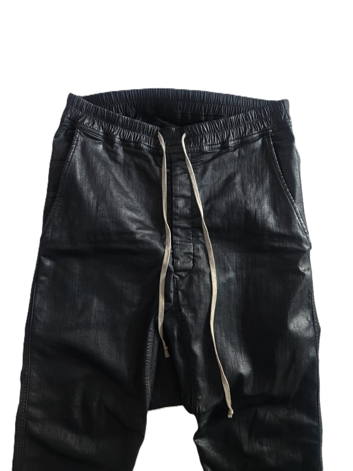 Rick Owens Waxed Coating Saruel Pants 상품이미지1