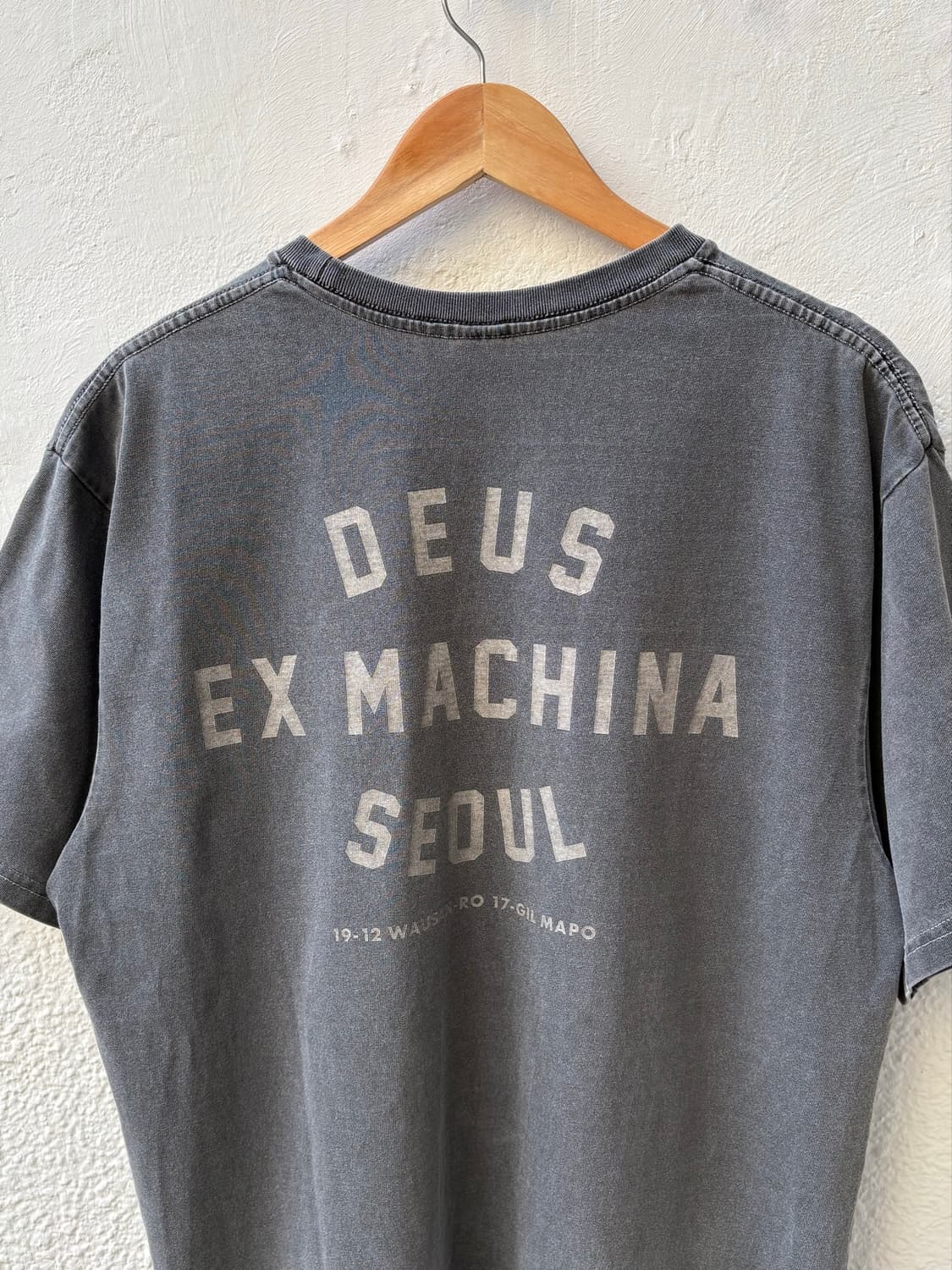데우스 빈티지 워시드 반팔티 상품이미지3