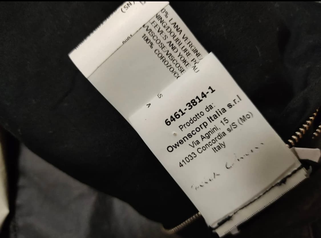 16AW 릭 오웬스 사이클롭스 블레이저 자켓 50 사이즈 상품이미지5