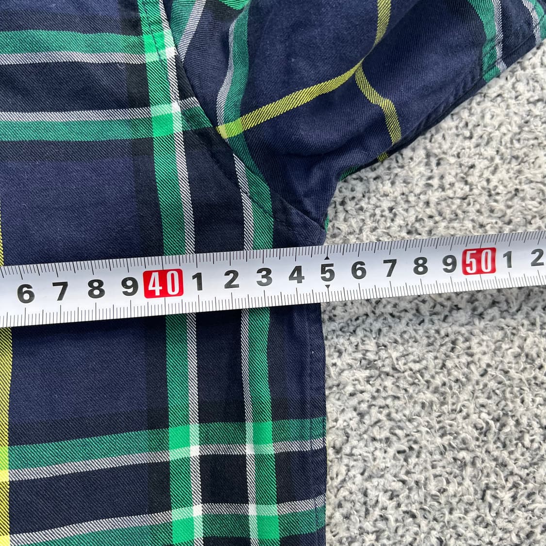 165 헤지스 키즈 체크 셔츠 0326M 상품이미지6