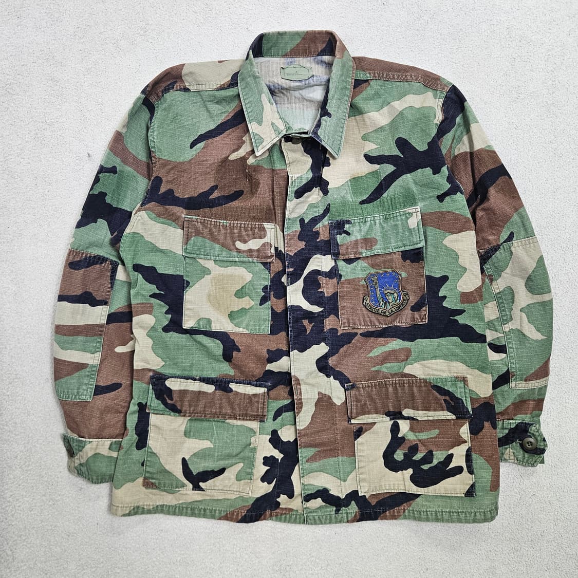 90s 미군 우드랜드 BDU 자켓 M S 상품이미지2
