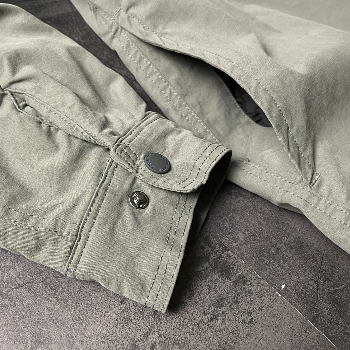 EDDIE BAUER 에디바우어 빈티지 올리브 셔츠자켓 A00441 상품이미지5