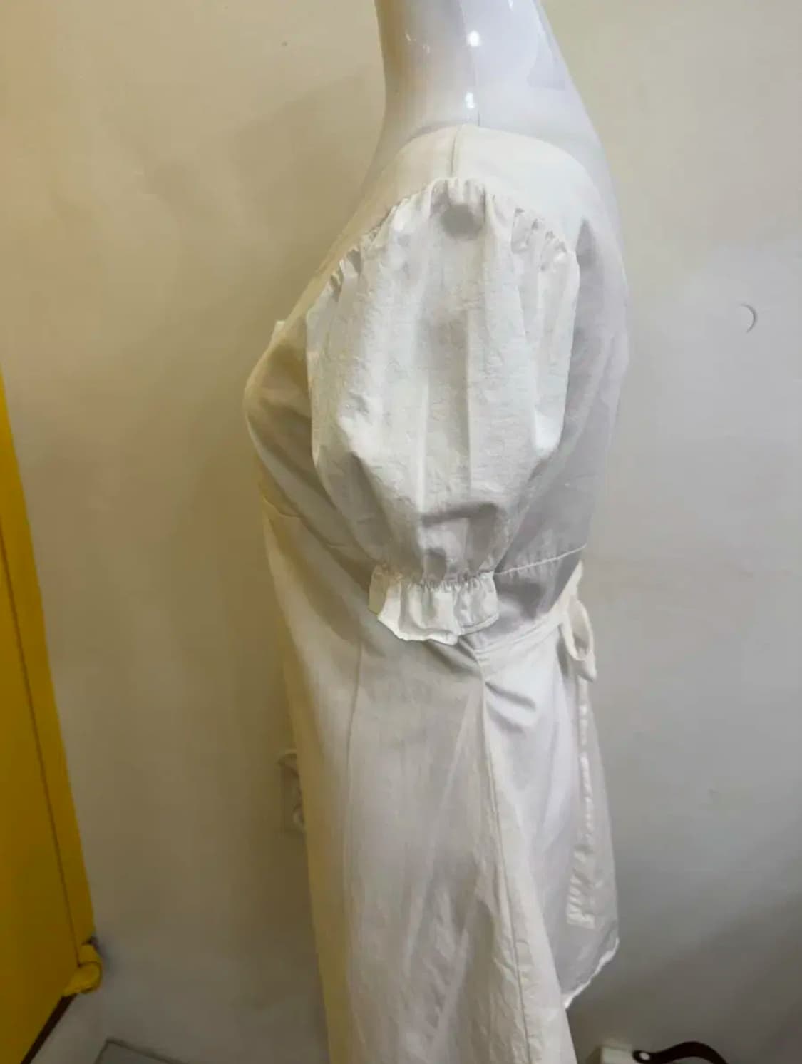 vtg ❤️화이트 퍼프 미니원피스❤️ 상품이미지2