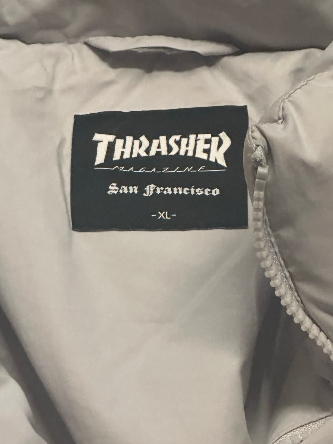 트레셔 패딩 그레이 싸게 팝니다 상품이미지2