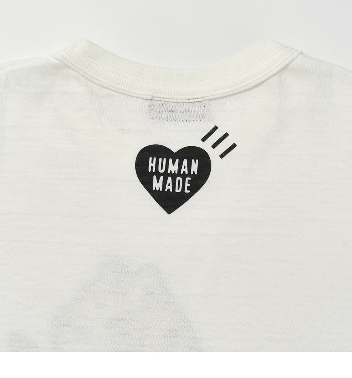 (새상품) 휴먼메이드 그래픽 티셔츠 화이트 상품이미지4