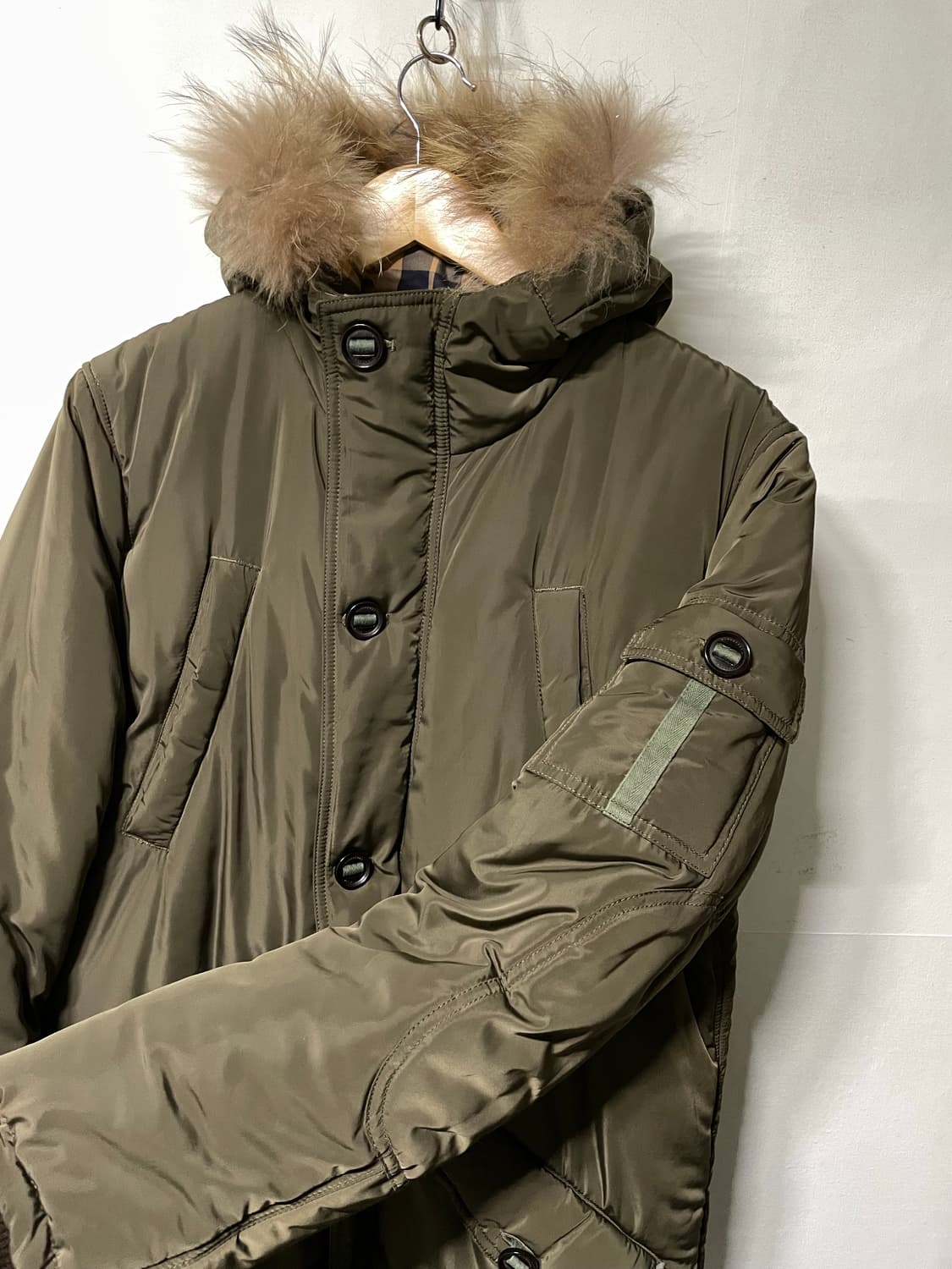 버버리 야상 패딩 자켓 점퍼 사이즈 100 상품이미지3