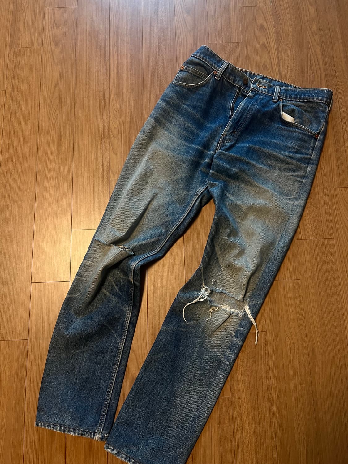 Levis 607 오렌지탭 착샷[o] 상품이미지1