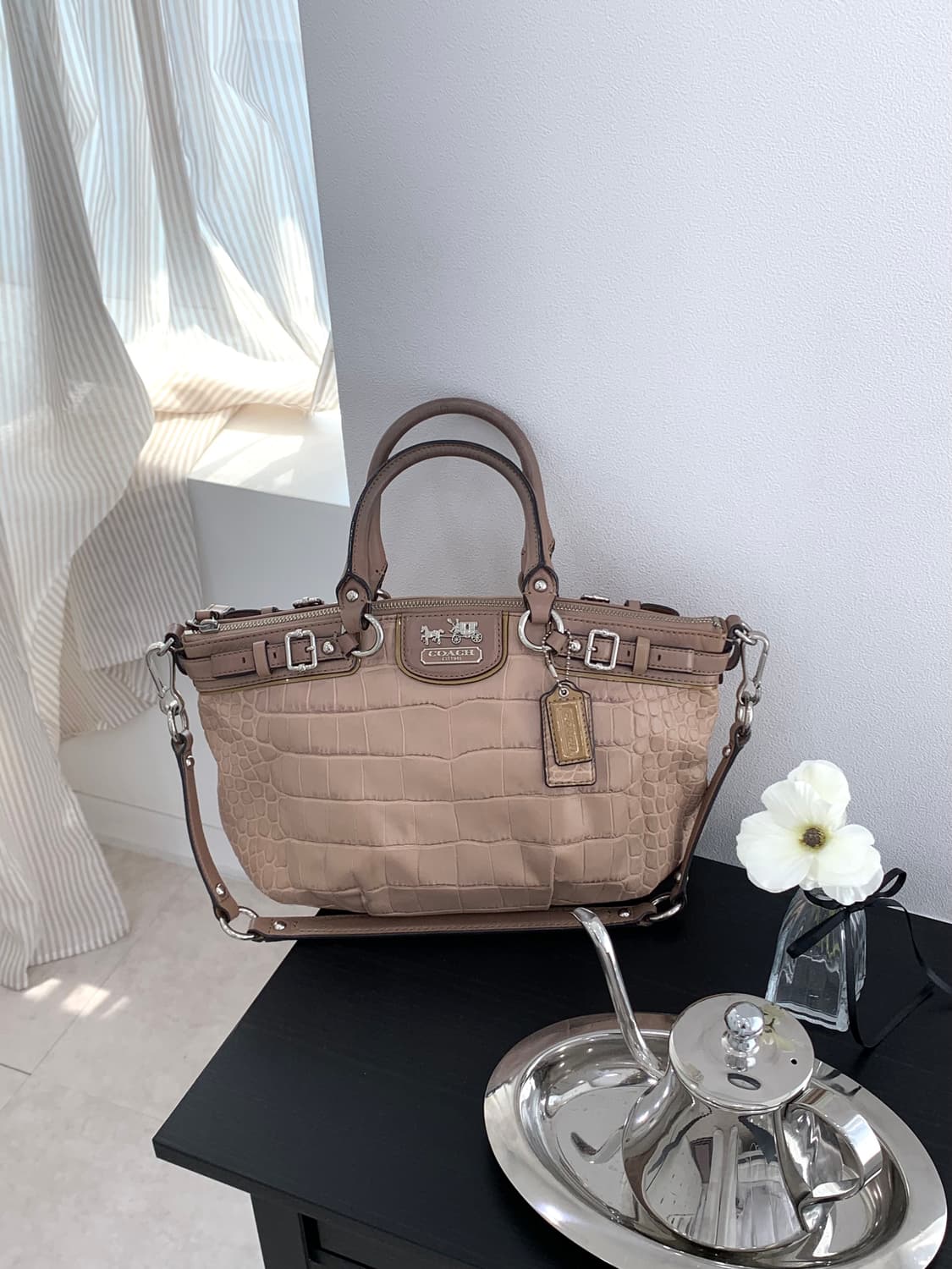 💗 Coach begie pink bag 상품이미지1