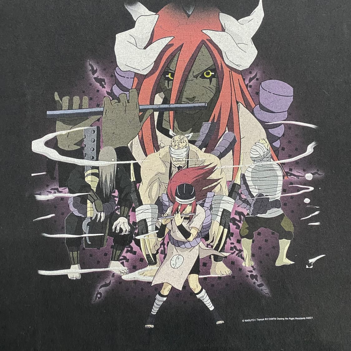 나루토 타유야 부틀렉 애니메이션 티셔츠 상품이미지4