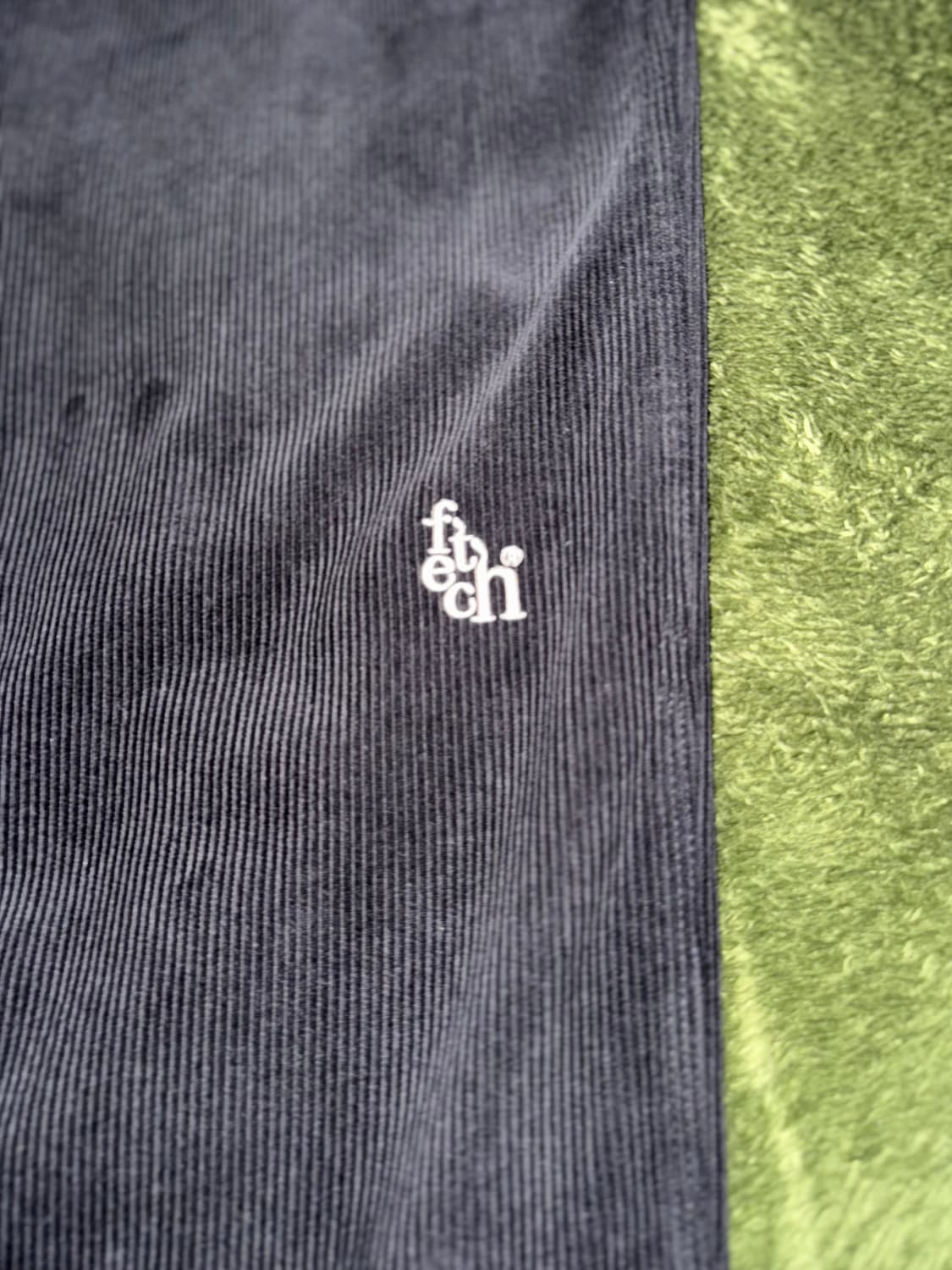 [XL] Fetch 페치 선데이 자수 로고 코듀로이 워크 팬츠 블랙 상품이미지7